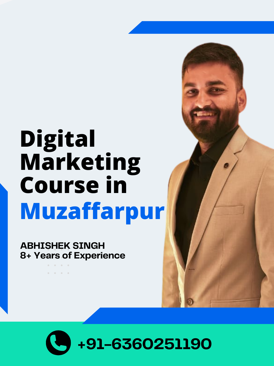 Digital Marketing Course by Abhishek Singh in Muzaffarpur